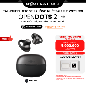 [MỚI] Tai nghe Bluetooth TWS Model: E320 OPENDOTS 2 SHOKZ - Bảo Hành 24 Tháng - Hàng Chính Hãng