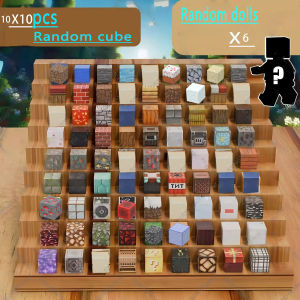100pcs Minecraft Magnetic Blocks Theme Puzzle toys for boys DIY Variety Cube Building Block for Kids
