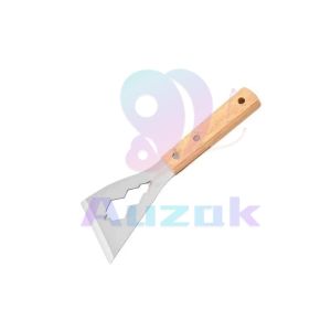 A.U. Stainless Multi-Purpose Scraper Durable Cleaning Outdoor Garden Shovel Farm Weeding Tool 1Pc