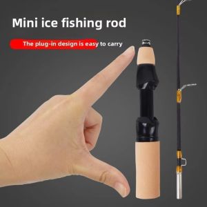 CHUAN Mini Size Fishing Rod Combo Small Reel Ultralight Design Artificial Lure Enthusiasts Combo Set Freshwater Fishing Inshore Angling