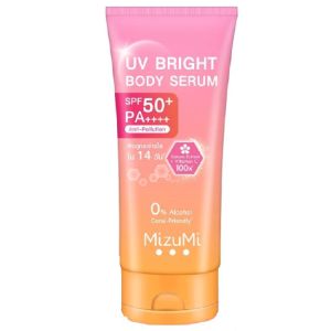 ส่งฟรี !! MizuMi UV Bright Body Serum 180 ml X 1หลอด / rada sunscreen 80mlX2หลอด เซรั่มกันแดดทาผิวกาย เบาสบายผิว หอมละมุน ปกป้องผิวจากแดดและมลภาวะ