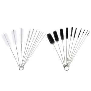 10PCS Nylon Cleaning Brush Set Tube Bottle Straw Washing Cleaner Bristle Tool