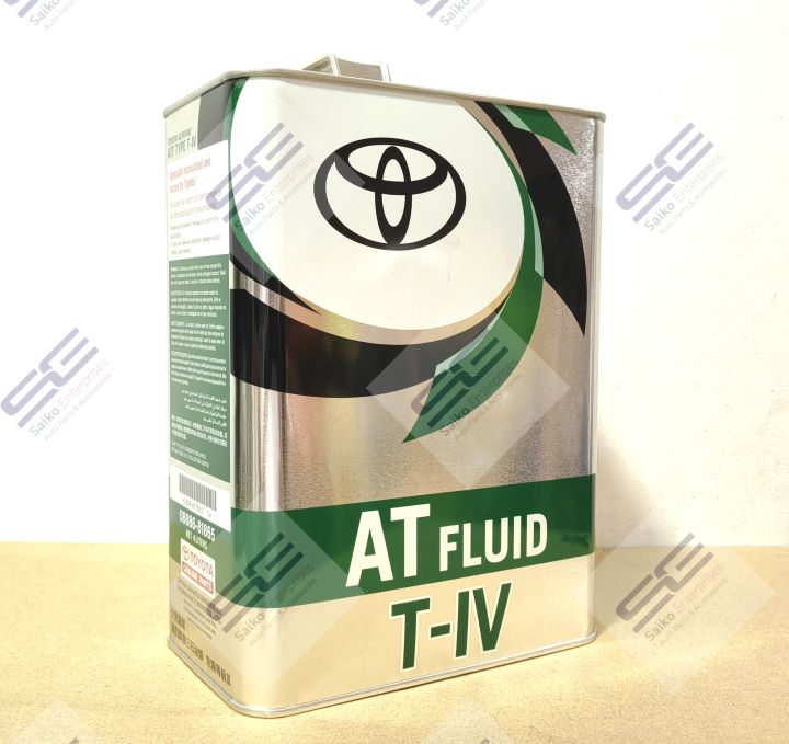 Toyota Automatic Transmission Fluid ATF Type TIV Lazada PH
