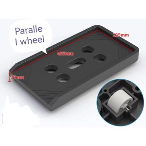 DIDComputer CPU Stand with Wheels Stable Vertical for Cases PC Tower Waterproof Thermal Hollow Design