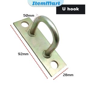 ItemMart Metal Hooks Tool Fan Ceiling Wall Mounting Ceiling Hooks Wall fixing Hook