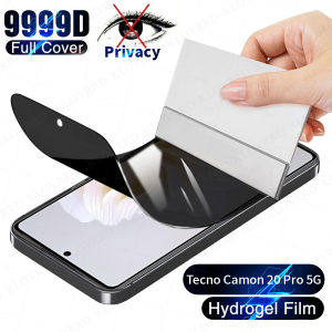 Full Màn chống nhìn trộm PPF cho Tecno Spark 20 Pro 20C 10 Pro 10C 6 GO Pova 5 Pro Camon 20 Pro 5G Bảo Vệ Màn Hình Sự riêng tư Màng