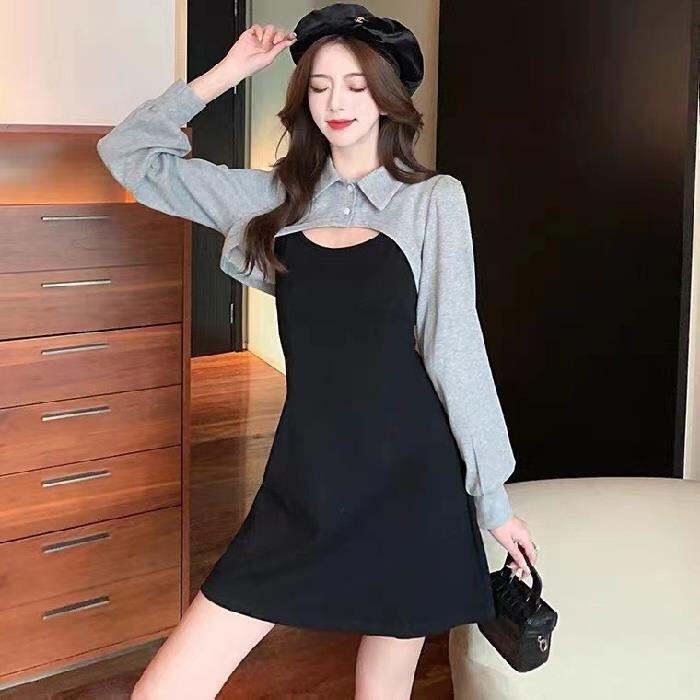 Lazada long hot sale sleeve dress