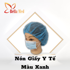 Nón giấy y tế sử dụng 1 lần. Bịch 100 cái