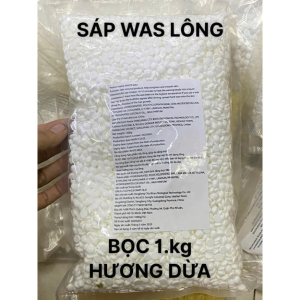 Sáp Wax Lông Nóng Dạng Hạt 1 Túi 1Kg Hương Dừa - Mật Ông lông chân Siêu Bám Lông dễ dàng sử dụng .