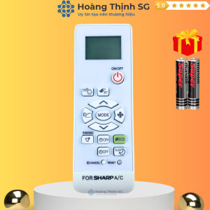 Điều khiển điều hòa SHARP Mã 03 remote máy lạnh SHARP - Tặng kèm pin - Hoàng Thịnh SG