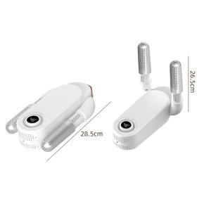 Electric Clothes Dryer Folding with Heater 23x9.5x15.5cm/9.05x3.74x6.1inch 80cm/31.49inch Hose 1.6m/62.99inch Power Cord for Baby Travel Quick drying