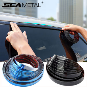 Car Door Protector Strips Car Window Mirror Bumper Anti-collision Car Body Decorative Trim Chrome Styling Moulding Strip