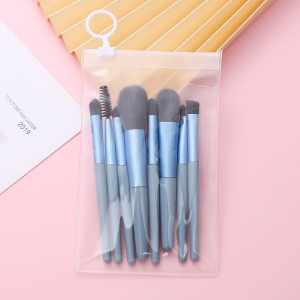 Kuas Make Up Set Isi 13pcs Lengkap Pouch Lembut Set Kosmetic Brush Makeup Powder Eye Shadow Foundation Blusher Blending Beauty