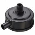 Air Compressor Filter Male Thread Black Plastic. 