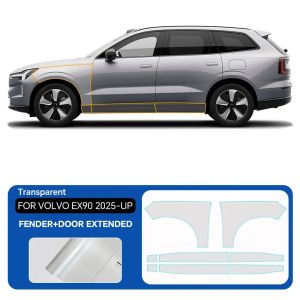 kkmf Pre-cut PPF For Volvo EX90 2025 2026 TPU Paint Protection Film Anti-scratch Car Clear Bra Resistant Invisible Cover Repairable 4P6B8