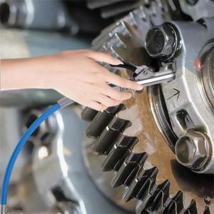 Efficient Single Handle Grease Guns Mouthpiece with Locking Design for M6 to M14 Nipples Leak Prevention Industrial Use