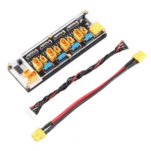 40A XT60 XT30 Plugs Charger Board For 2-6S Batteries Featuring Integrated Discharger Shortcircuit Protections