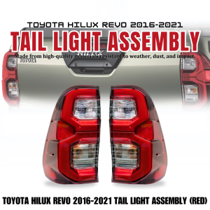 OCAS TOYOTA HILUX REVO 2016-2021 TAIL LIGHT ASSEMBLY (RED)  (11601)