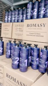 Cặp Dầu Gội Xả Romasy Repair 2000ml. Phục Hồi Làm Phồng Tóc Ngăn Ngừa Tóc Gãy Rụng