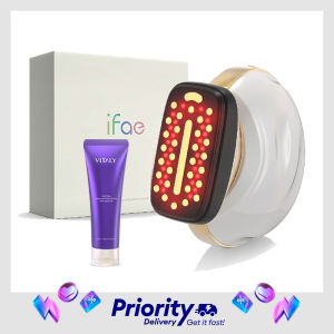 iFae 3-in-1 Anti-Aging Facial Massager with Light Therapy and EMS System 90-Second Skin Rejuvenation Beauty Tool for Home Use New
