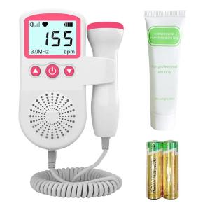Baby Heart Monitor Device LCD Screen Fetal Doppler for Observing Babys Heartbeat During Pregnancy Healthcare Pregnancy Women doppler baby heartbeat