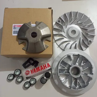 2DP Pulley Set/Pully Set Yamaha Nmax V1 V2/Aerox V1 V2 【Fast delivery】