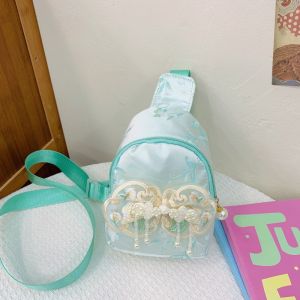 DROPASSIST 2381 Vintage lace Cute Chest Bag Outing Casual Messenger Bags Beg Galas Kanak Comel