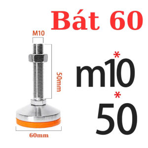 Chân tăng chỉnh chịu lực phi 60mm inox 304chân đế chịu lực chân đế tăng chỉnh chân tăng chỉnh đế giá đỡ chân