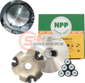 NPP Movable Rumah Roller Mio Sporty Smile Nouvo Fino CVT Matic Yamaha