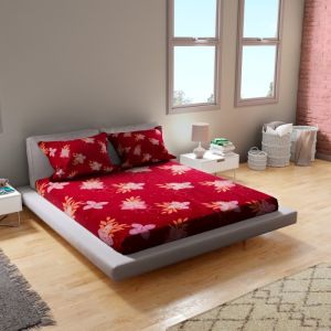 Sprei/spray set katun motif elegant. size 160x200-200x200 LP