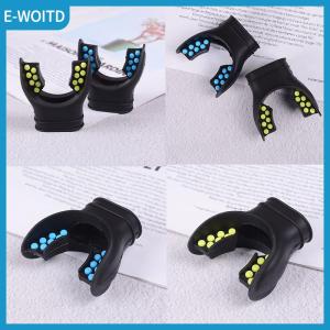 【E-WOITD】 Scuba diving silicone w color tab replacement regulator snorkel fit mouth piece