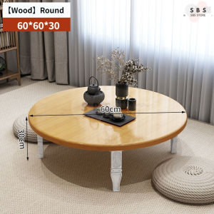 🌟SG STOCK🌟Folding Table Household Floor Table Dining Table Dormitory Use Small Low Table Small Kang Table
