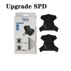 RICHY New Upgrade Road Bike Clipless Pedal Platform Adapter Convert For KEO Shimano SPD System Bicycle Clip Pedal Adaptor