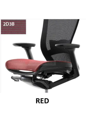 Fursys T50 Air Black Frame - Ergonomic Chair
