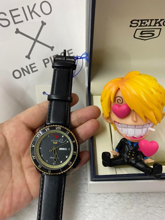 Original and Limited Edition Seiko Watch One Piece Sanji Special