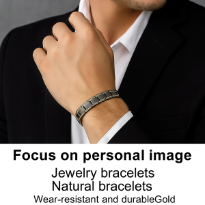 Mens Hand Jewelry Magnetic Therapy Bracelet Mens Bracelet Prostate Care Pursuing Healthy Living