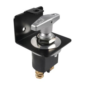 MHEW with Lock-Out Plate Battery Disconnect Switch Heavy Duty 12V 500A Marine Accessories Battery Circuit Cutter Multipurpose Battery Power Off Switch RV