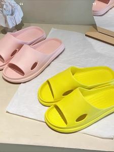 EVA Home Indoor Slippers For Women In Spring And Summer Non-Slip Lightweight Portable Bathroom Slippers For Men