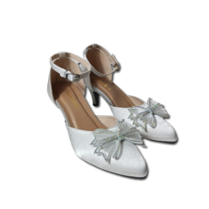 Shaveera High Heels Zelinee - Sandal Pesta Wanita Pita Tali Belakang 7cm
