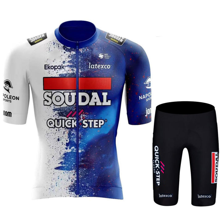 Costume for Men's Bike Cycling Jumper Jersey Set Man QUICK