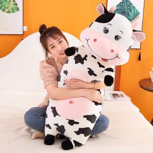 GỐI ÔM NGỦ HÌNH BÒ SỮA SIZE LỚN GỐI ÔM MINISO MỀM MỊN AN TOÀN CHO BÉ GIẢM GIÁ KHUYẾN MÃI