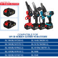 （free gift）4/6 Inch Chainsaw Accessory Set 21V RS550 Motor 3820 Brushless Motor Chainsaw battery Chainsaw Spare Chain&Guide Plate Accessories. 