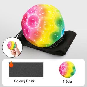 Super Bounce Ball - Wristband Ball - Bola Pantul - Mainan Ketangkasan
