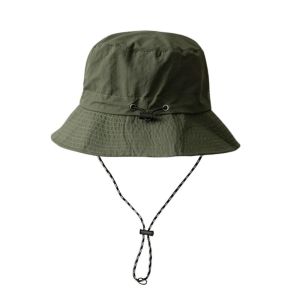 OKDEALS Waterproof Summer Bucket Hat Sun Protection Anti-UV Sun Hat Portable Quick-drying Panama Hat Camping Hiking