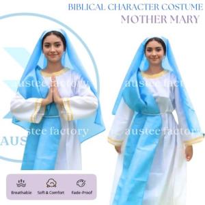 LAM Austee 2026 Sacred Collection: Mother Mary & Divine Grace Saint Vestments – Authentic Birhen Mary Costume for All Ages