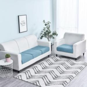 STYLISH 1/2/3/4 seat sofa seat cover solid color elastic decoration sofa cushion cover sofa backrest cover