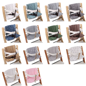 Baby Highchair Cushions Cotton Support Universal Highchair Seats Pad Infant Seats Cushions Comfortable Pad for Wooden Seats