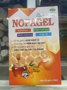 Nopagel VIDIPHA Hỗ Trợ Giảm Acid Dịch Vị Bảo Vệ Niêm Mạc Dạ Dày