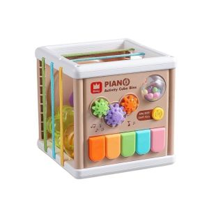 JDL Baby Mini Activity Cube Bins Piano / Baby Piano / Baby Play Cube / Baby Piano / Baby Musical Toy