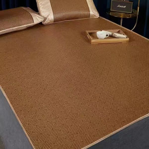 Summer Sleeping Mat/ Tikar Buluh/ Bamboo Mat/ Foldable Rattan Mat/ Cooling Bed for Home School Dormitory